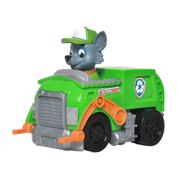 Patrol dog Puppy Patrol car toys Figures + Toy Vehicle Model for Children Gifts, Chase, Rocky, Zuma, Marshall, Rubble, Ryder, Marshall 007, Chase 007