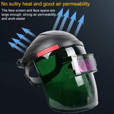 Fully Automatic Dimming Flip Welding Helmet Anti-Ultraviolet Argon Arc Welding Glasses, Fully Automatic Dimming Flip Welding Helmet