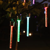 Solar Colorful Hanging Light Outdoor Waterproof LED Light Control Garden Light