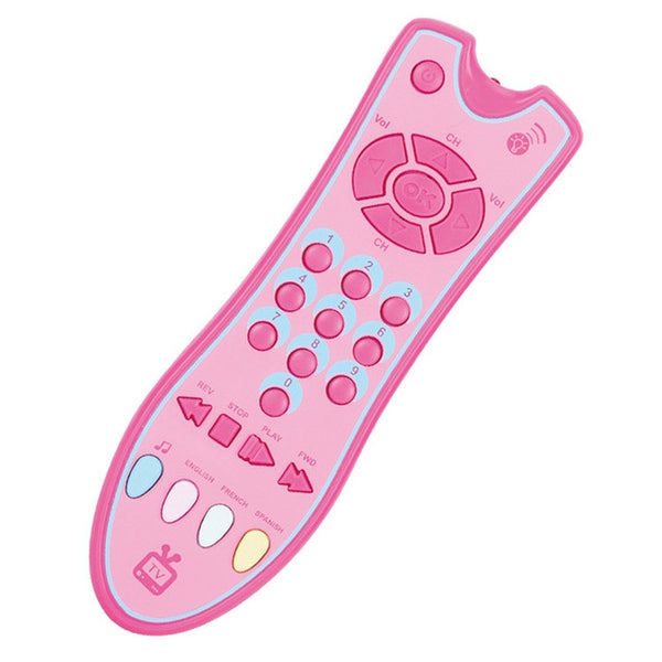 Simulated Music TV Remote Control Early Educational Toys Electric Learning Machine Baby Toy