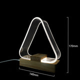 USB Simple Study Desk Lamp LED Acrylic Night Light