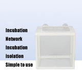 Small Aquarium Incubator Small Fish Isolation Box Net Tropical Fish Breeding Box, Without Clapboard