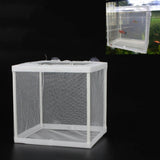 Small Aquarium Incubator Small Fish Isolation Box Net Tropical Fish Breeding Box, Without Clapboard