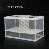 Large With Clapboard Incubator Small Fish Isolation Box Net Tropical Fish Breeding Box, With Clapboard