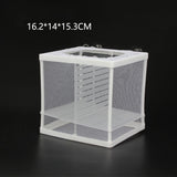 Small Size With Clapboard Incubator Small Fish Isolation Box Net Tropical Fish Breeding Box, With Clapboard