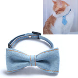 Pet Cowboy Bow Tie Collar Cats Dogs Adjustable Tie Collars Pet Accessories Supplies, S 16-32cm Small Bowknot, S 16-32cm Big Bowknot, S 16-32cm Tie