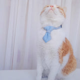 Pet Cowboy Bow Tie Collar Cats Dogs Adjustable Tie Collars Pet Accessories Supplies, S 16-32cm Small Bowknot, S 16-32cm Big Bowknot, S 16-32cm Tie