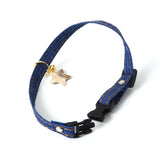 Pet Cowboy Cat Dog Collar With Bell Pet Accessories, S 16-32cm Small Ball, S 16-32cm Five-pointed Star, S 16-32cm Cat