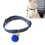 Pet Cowboy Cat Dog Collar With Bell Pet Accessories, S 16-32cm Small Ball, S 16-32cm Five-pointed Star, S 16-32cm Cat