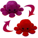 Flipped Octopus Doll Double-Sided Flipping Doll Plush Toy