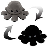 Flipped Octopus Doll Double-Sided Flipping Doll Plush Toy