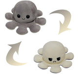 Flipped Octopus Doll Double-Sided Flipping Doll Plush Toy