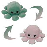 Flipped Octopus Doll Double-Sided Flipping Doll Plush Toy