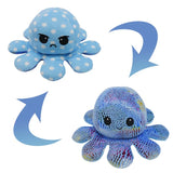 Flipped Octopus Doll Double-Sided Flipping Doll Plush Toy