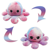 Flipped Octopus Doll Double-Sided Flipping Doll Plush Toy