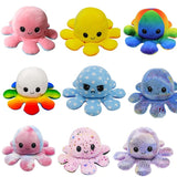 Flipped Octopus Doll Double-Sided Flipping Doll Plush Toy