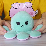 Flipped Octopus Doll Double-Sided Flipping Doll Plush Toy