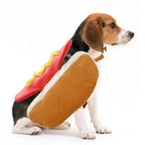 Funny Burger Pet Clothes Dogs Cat Fall Winter Hot Dog Pet Clothes, S, M, L