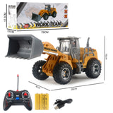 Wireless Remote Control 5-Way Charging Electric Engineering Vehicle Model, Bulldozer, Excavator