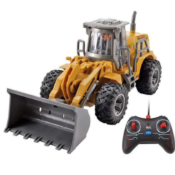 Wireless Remote Control 5-Way Charging Electric Engineering Vehicle Model, Bulldozer, Excavator