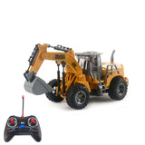 Wireless Remote Control 5-Way Charging Electric Engineering Vehicle Model, Bulldozer, Excavator