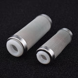 Stainless Steel Water Inlet Protective Cover Fish Tank Aquarium Filter Water Inlet Suction Filter Cover, Specification: White 12mm, White 12mm, White 16mm, Black 12mm, Black 16mm