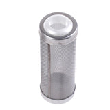 Stainless Steel Water Inlet Protective Cover Fish Tank Aquarium Filter Water Inlet Suction Filter Cover, Specification: White 12mm, White 12mm, White 16mm, Black 12mm, Black 16mm