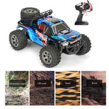 MGRC Charging Remote Control Car 2.4G Wireless Remote Control Four-Way Cross-Country Climbing Car 1:18 Car Model, Green, Orange, Gray Blue, Red