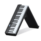 Wersi 88-Key Foldable Portable Electronic Piano Keyboard For Beginners Practice Piano, CN Plug, USB White, USB Black