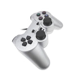 Wired Gamepad Dual Motor Vibration Silver Fuel Injection Gamepad Suitable For PS2, For PS2