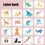 XHN-001 Number Letter Matching Cognitive Card Double-Sided 3D Puzzle Children Puzzle Early Education Toy, XHN-001 Double-Sided 3D Puzzle