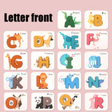 XHN-001 Number Letter Matching Cognitive Card Double-Sided 3D Puzzle Children Puzzle Early Education Toy, XHN-001 Double-Sided 3D Puzzle