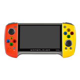 X19 Plus 5.1 inch Screen Handheld Game Console 8G Memory Support TF Card Expansion & AV Output, X19 Plus / Red+Yellow, X19 Plus / Red, X19 Plus / Red+Blue