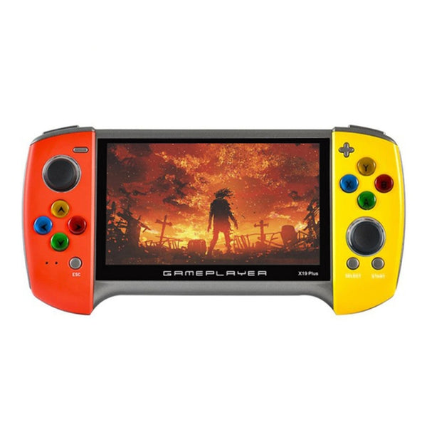 X19 Plus 5.1 inch Screen Handheld Game Console 8G Memory Support TF Card Expansion & AV Output, X19 Plus / Red+Yellow, X19 Plus / Red, X19 Plus / Red+Blue