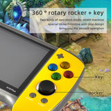 X19 Plus 5.1 inch Screen Handheld Game Console 8G Memory Support TF Card Expansion & AV Output, X19 Plus / Red+Yellow, X19 Plus / Red, X19 Plus / Red+Blue