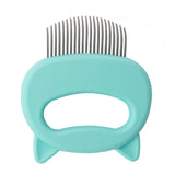 Pet Lice Comb Cat Hair Removal Comb Pet Massage Supplies, Green, Blue, Pink