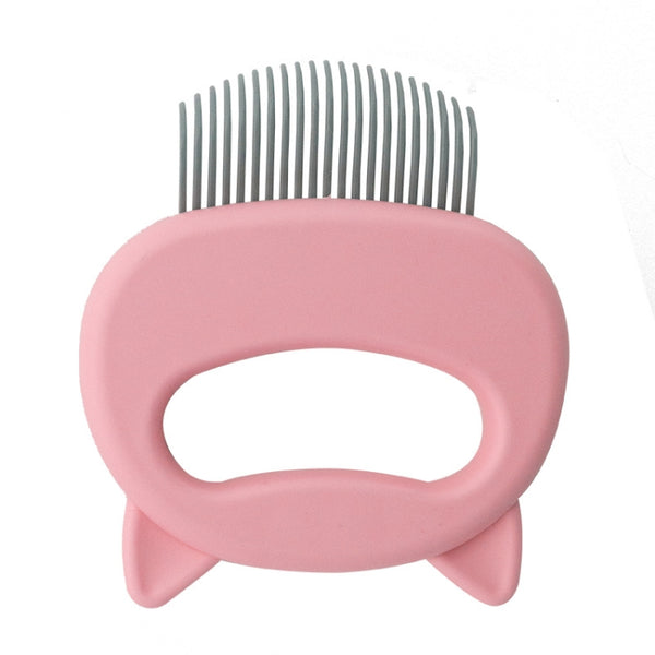 Pet Lice Comb Cat Hair Removal Comb Pet Massage Supplies, Green, Blue, Pink