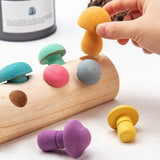 Simulation Mushroom Picking Game Baby Puzzle Concentration Training Toy, Simulation Mushroom