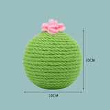 Sisal Cat Catching Ball Tumbler With Catnip Toy, Tumbler Ball