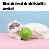 Sisal Cat Catching Ball Tumbler With Catnip Toy, Tumbler Ball