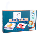 Wooden Letters Spelling Word Games Children Early Education Tabletop Games Puzzle Toys, Letters Spelling Word Games