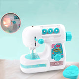 Girls Electric Sewing Machine Small Home Appliances Toys Children Play House Toy, 7923 Small Size, 7920 Medium Size