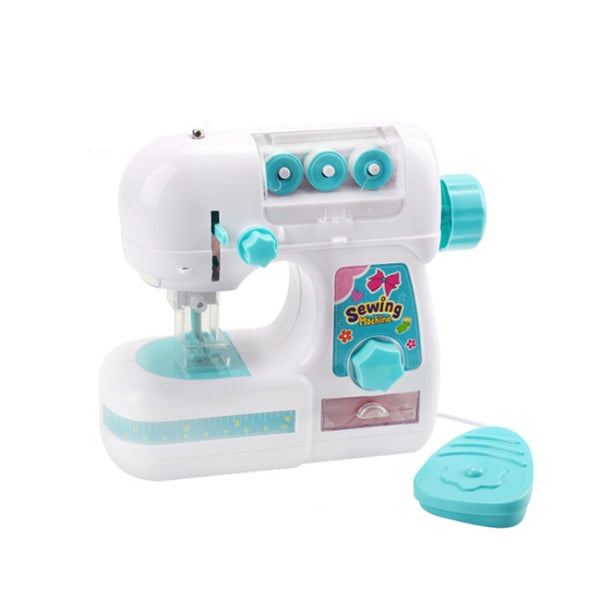 Girls Electric Sewing Machine Small Home Appliances Toys Children Play House Toy, 7923 Small Size, 7920 Medium Size