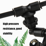 Reptile Pet Terrarium Ecological Landscaping Rainforest Cylinder Spray Atomization Cooling Four Nozzles, Spray Atomization