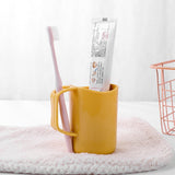 Mouthwash Cup Home Simple Toothbrushing Cup Portable Tooth Cylinder Bucket,Random Color Delivery, Mouthwash Cup