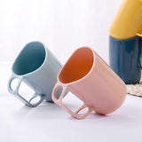 Mouthwash Cup Home Simple Toothbrushing Cup Portable Tooth Cylinder Bucket,Random Color Delivery, Mouthwash Cup