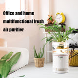 Bgowins BW005 Home Desktop HEPA Flter Rmove Formaldehyde And Smoke Ecological Air Purifier, BW005