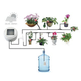 YGBH-1 Solar Automatic Flower Watering Device Household Intelligent Timing Lazy Watering Device,US Plug, YGBH-1