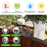 YGBH-1 Solar Automatic Flower Watering Device Household Intelligent Timing Lazy Watering Device,US Plug, YGBH-1