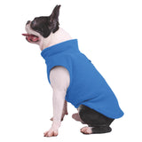 Winter Polar Flannel Pet Clothes French Bulldog Coat Pug Costumes Jacket for Dogs for Puppy Dogs, S, M, L, XL